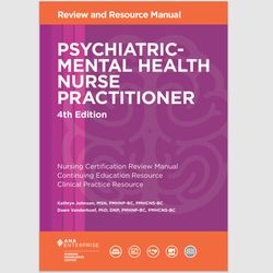 Psychiatric-Mental Health Nurse Practitioner Review and Resource Manual 4th Edition by Kathryn Johnson PDF ebook