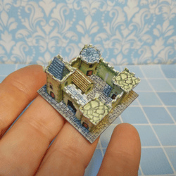 Fortress for a dollhouse.1:12 scale.