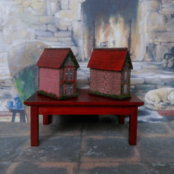 doll lodge. a toy for a doll.1:12 scale.