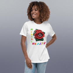 Mental health, mental retro Women's Relaxed T-Shirt