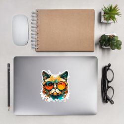 Cat In Sunglasses stickers