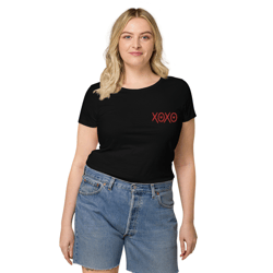 XOXO Women’s basic organic t-shirt