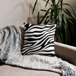 Zebra Skin Seamless Pattern Pillow Case
