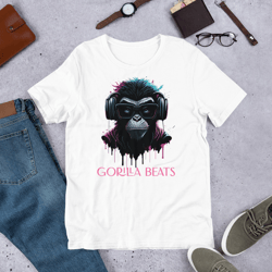 Gorilla Beats Unisex t-shirt