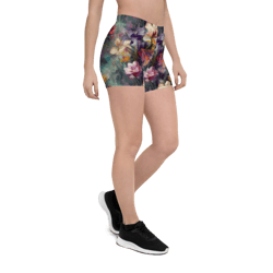 Beautiful Romantic Flowers Chic Floral Pattern Shorts