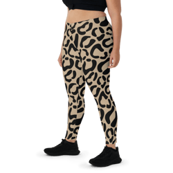 Leopard Skin Animal Pattern Leggings