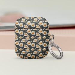 Daisy Flowers Retro Seamless Pattern Case for AirPods®