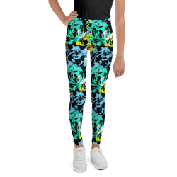 Turning Point Abstract Pattern Youth Leggings