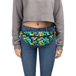 Turning Point Abstract Pattern Fanny Pack