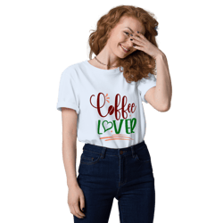 Coffee Lover Unisex organic cotton t-shirt