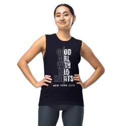 Good Girl with Bad Habits Muscle Shirt