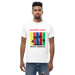 Men's classic tee Summer , Travel, Vacotion , Beach T shirt
