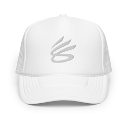 steph curry embroidered foam trucker hat, curry golf hat