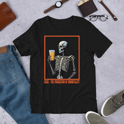 Beer The Foundetion of Immortality Unisex t-shirt