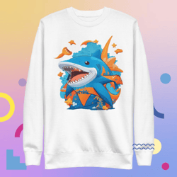 Shark Unisex Premium Sweatshirt