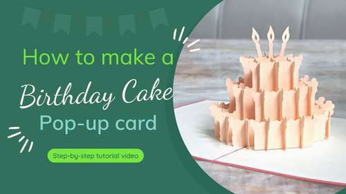 Birthday Cake Printable Papercraft