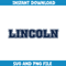 Lincoln ncaa Svg, Lincoln University logo svg, Lincoln University svg, NCAA Svg, sport svg (64).png