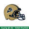 Los Angeles Rams Helmet Logo Svg, Los Angeles Rams Svg, NFL Svg, Png Dxf Eps Digital File.jpeg