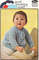 Vintage Cardigan Dress Cot Cover Knitting Pattern for Baby Patons 951 Good Morning World.jpg