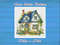 House Village Cross Stitch Pattern PDF Counted House in Garden - Fabulous Fantastic Magical Little Cottage House in Flowers.jpg