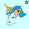 Unicorn head SVG, Unicorn Head Clipart, unicorn svg, unicorn birthday girl svg.jpg