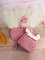 Newborn Girl Photography Prop Mesh Ruffle Hem Flared Knit Dress Hat Photography Set 2Pcs (8).jpg