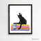 Black Cat Print Cat Decor Cat Art Home Wall-64-1.jpg