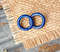 Royal blue hoop earrings round wooden studs 8.jpg