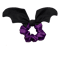 Halloween-bat-wings-scrunchie-hair-tie-goth-accessory-girls-women-Halloween-party-favor-purple.png