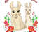 Llama with baby. poster A4_2.jpg