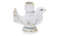 White Holy Dove candle holder