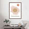 Three abstract Scandinavian style posters can be downloaded