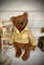 Teddy bear handmade-collection bear-plush toy-cute toy-vintage toy-Teddy bear in clothes-ooak-artist toys-artist doll 4