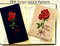 Rose Cross Stitch Pattern. Floral Cross Stitch Pattern. Embroidery Greeting Card. Counted Cross Stitch Patterns to Download. Embroidery For  Beginner.jpg
