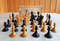 Soviet wooden chess 1950s artel USSR