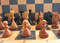 soviet baku chess pieces set vintage