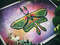 Night Insect Counted Cross Stitch Pattern