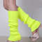 neon green yellow Legwarmers Dance Ballet Fashion Knee socks