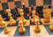 grandmaster russian weighted chess pieces set vintage