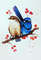 watercolor birds by Anne Gorywine