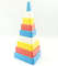1 Vintage Developing Logic Toy Triangular multicolor PYRAMID USSR 1980s.jpg