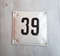house number plaque 39