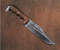 Knife, Damascus Skinning knife, handmade Knife, Hand forged knife, Hunting knife with knife sheath, Bushcraft knife