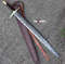 Custom HAND Forged Damascus Steel Viking Sword, Custom Sword, Gift for him, Anniversary Gift, Medieval Sword Gift for him, Birthday Gift (2).jpg