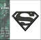 superman dc comics logo machine embroidery design