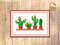 Cactus Cross Stitch Pattern, Potted Plant Cross Stitch Pattern, Succulent Cross Stitch Pattern, Cactus Pattern, Modern Cross Stitch #oth_019