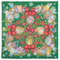 a handkerchief with a New Year's pattern