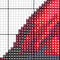 example color cross stitch pattern