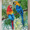 Palette-knife-painting-two-bright-birds-parrots-wall-decoration.jpg