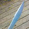 Handmade Carbon Steel Drop Point Knife High Polish Wood Handle for sale in usa.jpg